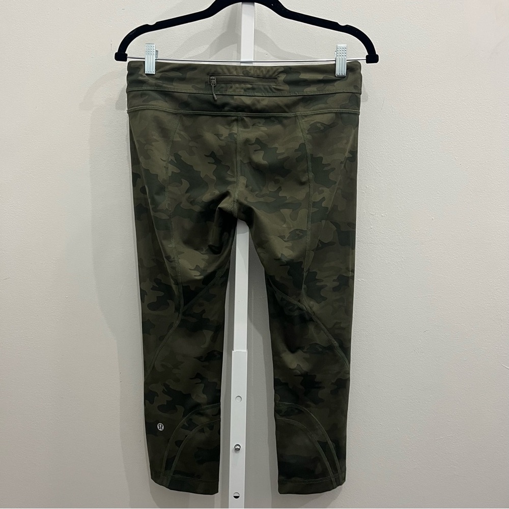 Lululemon Athletica Green Camouflage Leggings - Picture 5 of 5